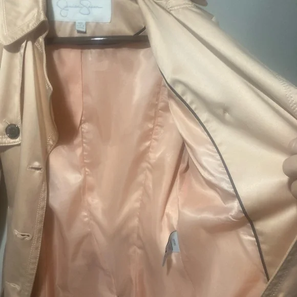 Classic Beige Trench Coat- Jessica Simpson - Picture 14 of 15